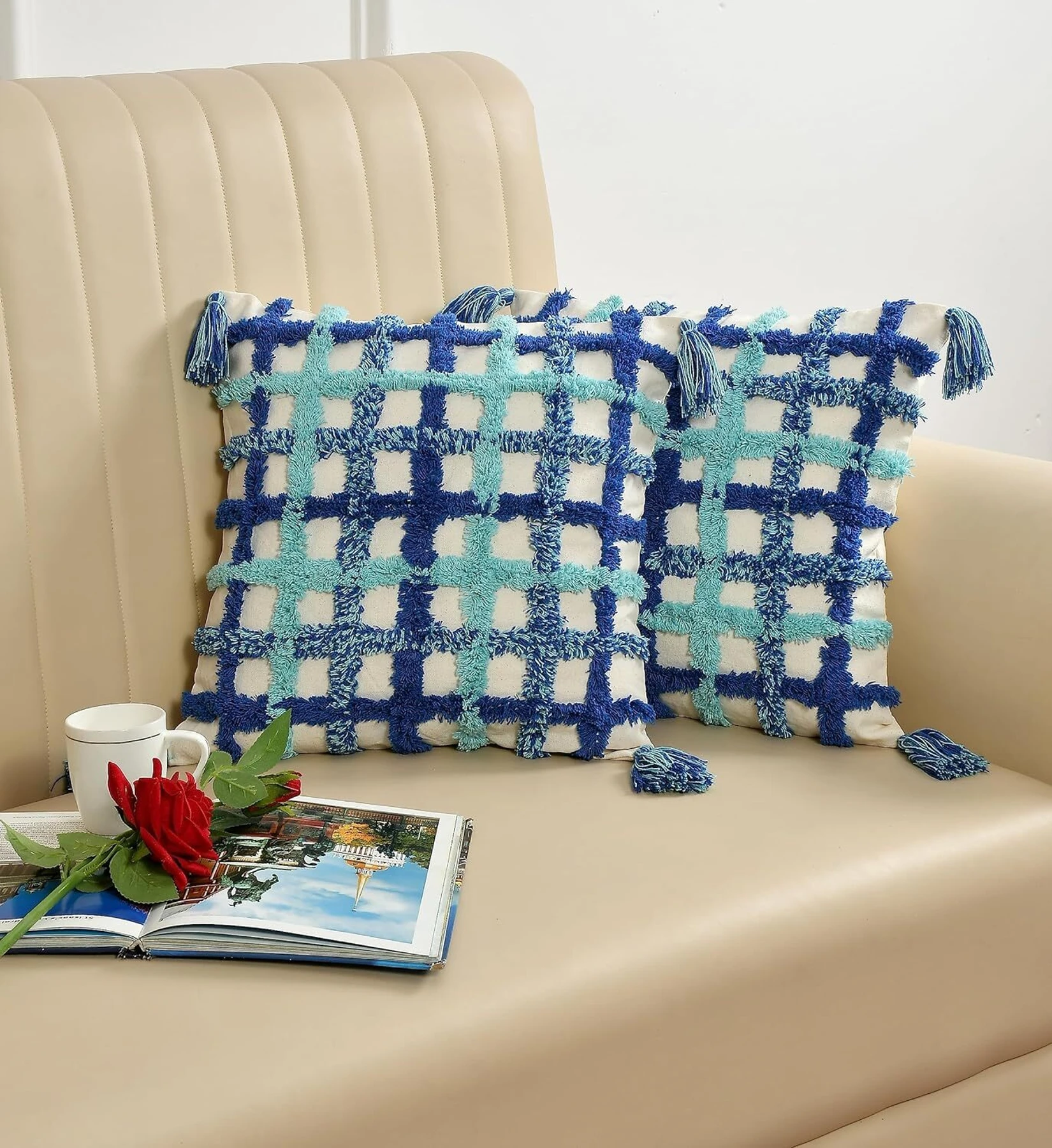 Open Hardcover Travel Photo Book