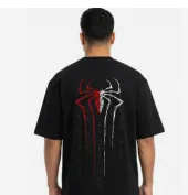 Black Amazing Spider-Man Oversized T-Shirt