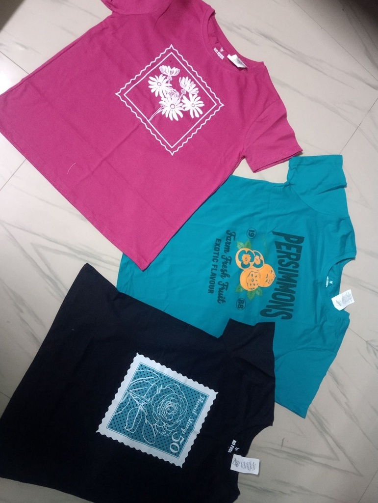 Mixed Lot of Three T-Shirts